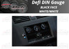 DEFI JDM DIN-Gauge Triple Meter / 1DIN / Style21 Right Inclined