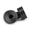 M10 x 1.25 mm Mirror Thread - Black Aluminium CNC Cover Caps (F2)