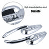 Harley Davidson Road King, Street Glide, Dyna Skull Chrome Motorcycle Mirrors