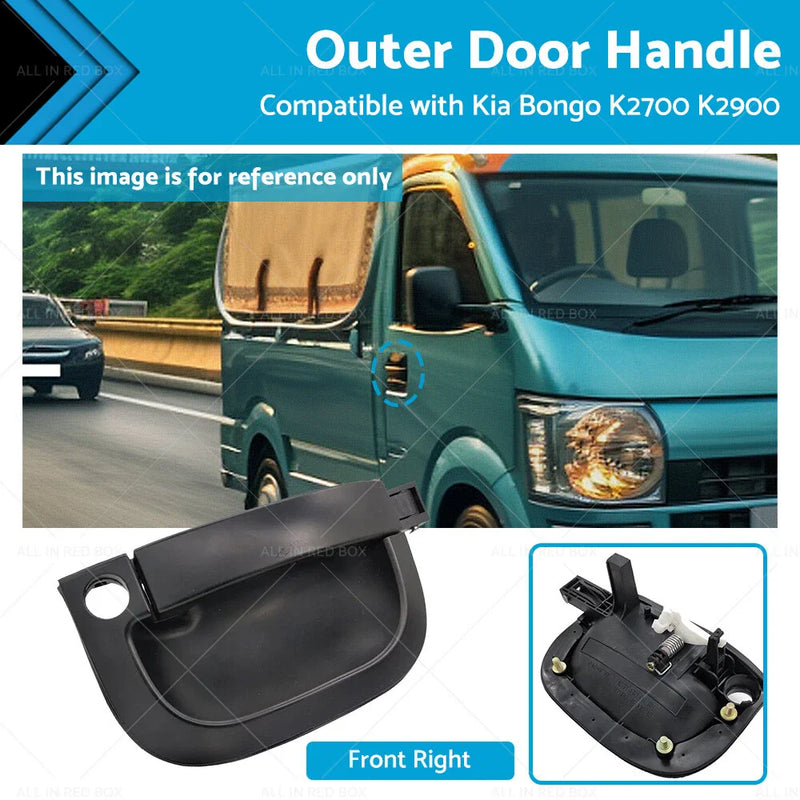 Kia Bongo K2700 K2900 Front Right Outer Door Handle (2006-2015)