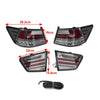 Kia Forte LED Dynamic Turn Signal Taillight Assembly Clear Lens (2009-2013)