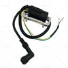 Honda CM91 CT90 Trail Ignition Coil & Spark Plug Cap (1970-1979)