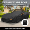 Chevrolet Corvette Waterproof Car Cover w/Driver Door Zipper
