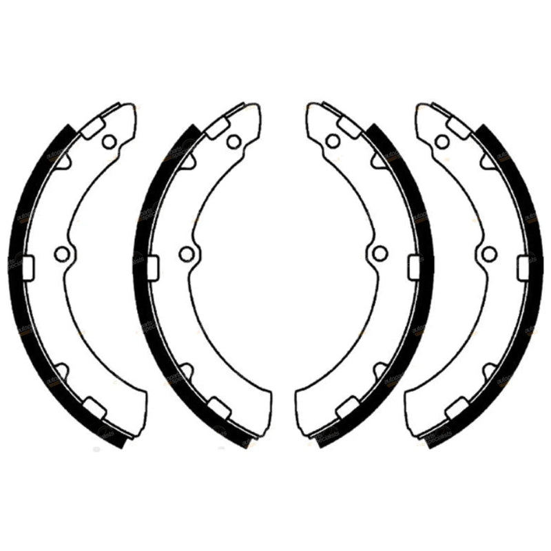 Toyota Coaster Rear Brake Shoe Set (2003–2006)