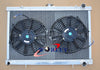 Nissan Skyline R32 GTS GTR Aluminum Radiator & Fans (1989-1994)