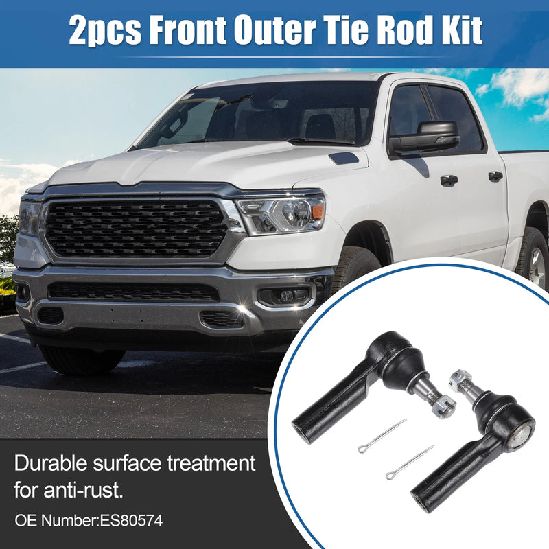Dodge Ram 1500 2 x Front Outer Tie Rod Ends (2006-2010)