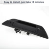 Toyota Hilux Revo (2015-2021) Black Exterior Door Tailgate Handles