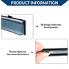 Nissan Versa Sedan Side Vent Visors Window Deflectors (2012-2019)
