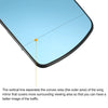 BMW X5, Land Rover Right Side Mirror Glass (2000-2006)