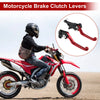 Honda CRF250L CRF300L Rally Red 1 Pair Motorcycle Short Brake Clutch Levers