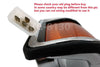 Nissan Datsun 720 2 x Tail Light Lamps Chrome Black Trim (1982-1984)