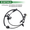 Dodge Journey Left Rear ABS Wheel Speed Sensor (2009-2023)