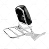 Yamaha Vstar 650 400 Chrome Backrest Sissy Bar Luggage Rack (98-18)