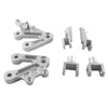 Suzuki GSXR1000 CNC Driver Front Footpeg Rest Pedal Brackets (2003-2004)