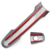 Toyota Camry RAV4 Highlander Carbon Fiber ABS Exterior Door Handle Covers