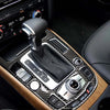 Audi A4 B8 2013-2016 Real Carbon Fiber Gear Shift Knob Panel Cover Trim Fit