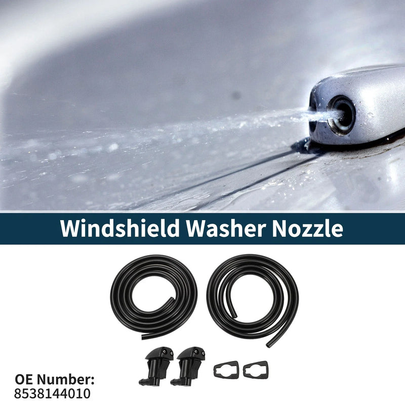 Toyota 01 Windshield Washer Nozzle With Gasket, Fluid Hose 1 Set