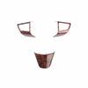 Cadillac SRX Wood Grain Steering Wheel Button Frame Cover Trim (2010–2012)