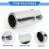 Toyota Land Cruiser Prado 1 Pc Exhaust Tip 1.3" - 2.9" Inlet (2003-2023)