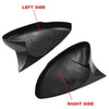 Ford Mustang Mach-E 2 x Carbon Fiber Rearview Side Mirror Cover Cap (2021–2024)