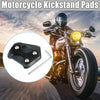 HONDA CB200X 1 Set Kickstand Pad Aluminum Alloy Titanium Tone