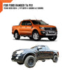Ford Ranger T6 PX 3" Grey Wildtrak Slim Fender Flares (2012-2014)