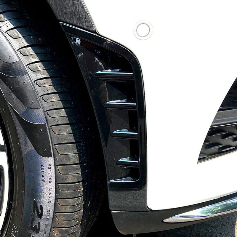 Benz GLC260 GLC300 Front Spoiler Air Vent Fender Cover Trim (2020-2023)