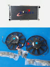 Subaru Legacy Brighton GT LS H4 2Row Aluminum Radiator + Fan (95-99)