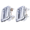 Toyota Land Cruiser J80 4pc Outer Door Handle Chrome (1990-1997)