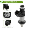 Honda S2000 Base 2.0 (2000-2005) 1 Pc Black Fuel Injector