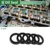 Make Model 5 Pcs Oil Seal 23.5x31.5x4.5mm NBR Rubber Rotary Shaft Seal