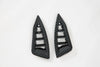 Subaru Outback Carbon Fiber 2 x Upper Air Vent Outlet Cover Trim (2021-2022)