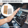 Dodge Caliber 1.8L 2.0L 2.4L Engine Cabin Air Filter Combo (2007-2009)