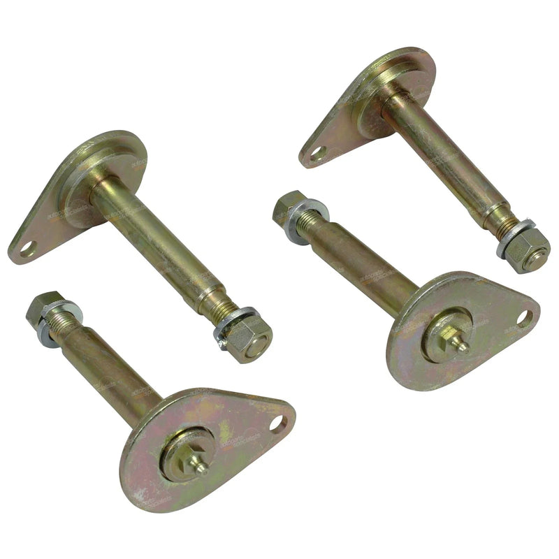 Landcruiser 40 60 Series Front + Rear Set 4 Greasable Pins Leaf Springs