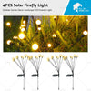 Garden Decor & Landscape LED 4 x Outdoor Solar Firefly Lights