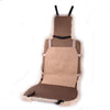 Car Beige Front Seat Cover Soft Cushion Pad Protector