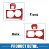Chevy Corvette C5 Red Key Hole Panel Covers (1997-2004)