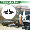 Motorcycle Hand Grips Cover Kit / 7/8" 22mm / Aluminum Rhombus Pattern