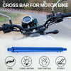 Motorcycle Cross Bar Handlebars Black Blue