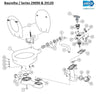 Jabsco 29045-2000 Jabsco Toilet Service Kit J15-200 (1998-2007)