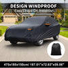 Subaru Forester Waterproof Car Cover with Driver Door Zipper (2003-2023)