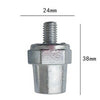 Vehicle Zinc-Alloy Battery Side Terminal Charging Posts / 2 x / 8mm-Positive