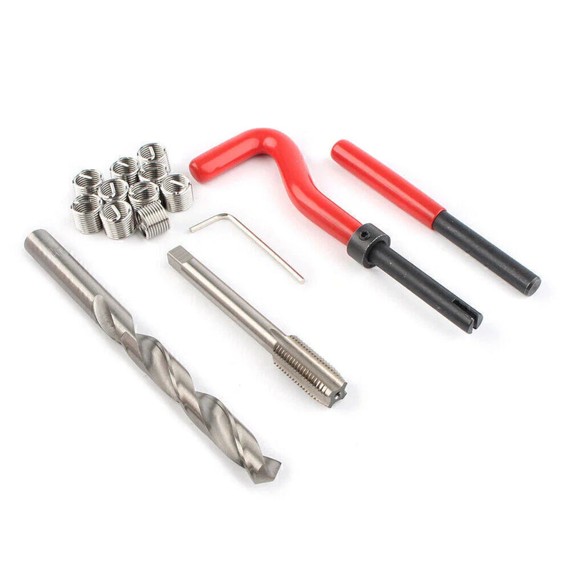 Helicoil M10x1.25 Thread Repair Tool Insert Kit (15 pcs)