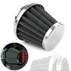 Dirt Pit Quad ATV Bike 42mm Chrome Motorcycle Air Filter Cleaner