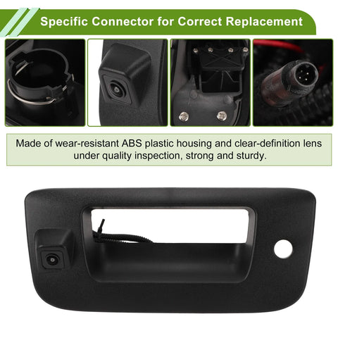 Chevrolet Silverado Tailgate Handle + Backup Rear View Camera