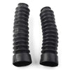 Motorcycle Universal Black Rubber Front Fork Dust Cover Boots
