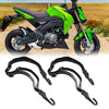 Motorcycle Black 3 x 40cm Elastic Luggage Cargo Net 60cm Helmet Net