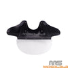 Harley Softail FLSTF FLHR Black Batwing Windshield Fairing