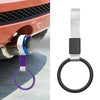 Train Bus Drift Charm Black Round JDM Tsurikawa Ring Handle Strap