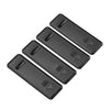 Hyundai Elantra 4 x Roof Water Rail Rack Moulding Clip Covers (2011-2015)
